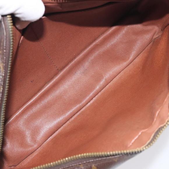 LOUIS VUITTON Monogram Compiegne 28 Clutch Bag M51845 LV Auth th6171